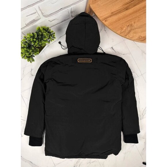 Canada Goose Citadel Expedition Down Parka Jacket Black - Picture 9 of 15